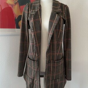 Plaid Women's blazer